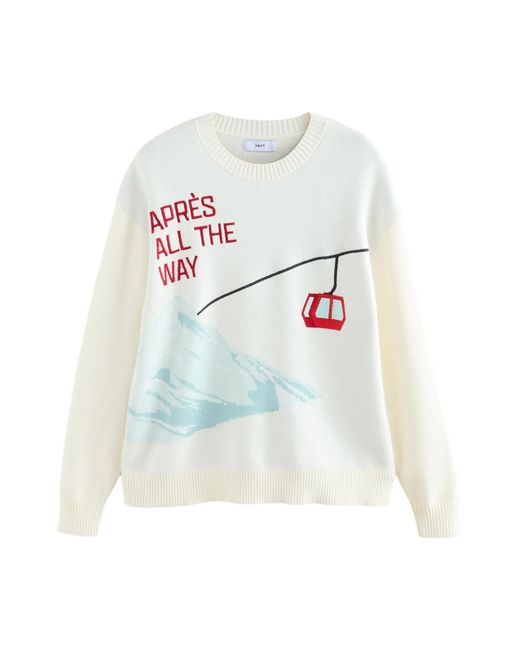Next Pullover in White für Herren