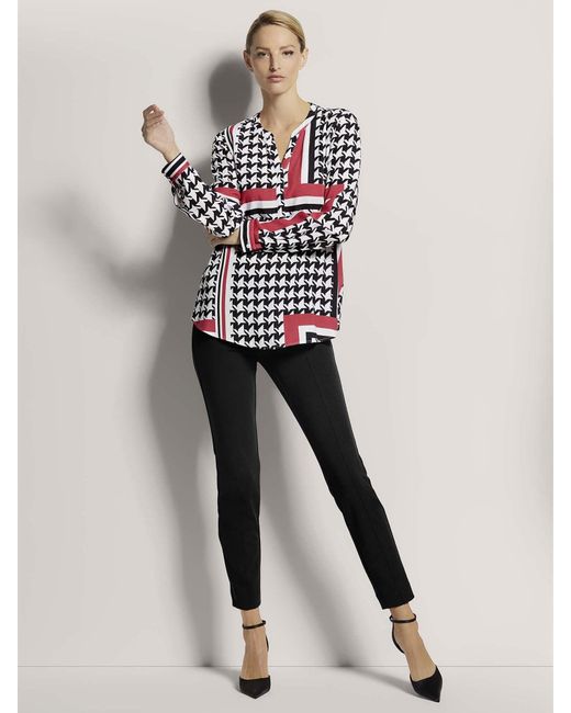Madeleine Red Bluse