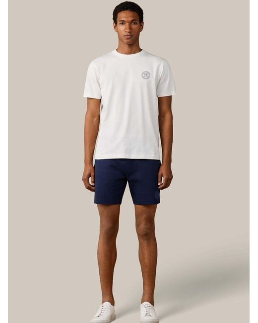 Hackett Basic-T-Shirt in White für Herren