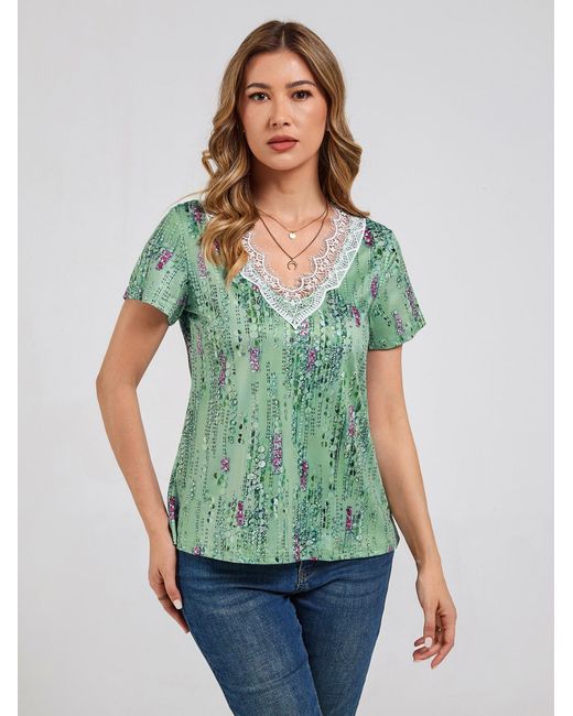 LAPA PLUS Green Top Shirt