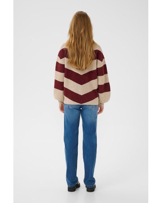 Kaffe Brown Pullover Kaverana