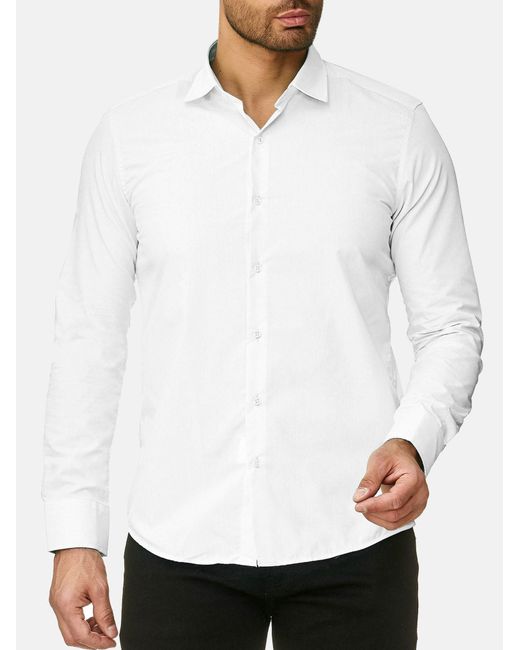 Reslad Hemd Rs7002 in White für Herren