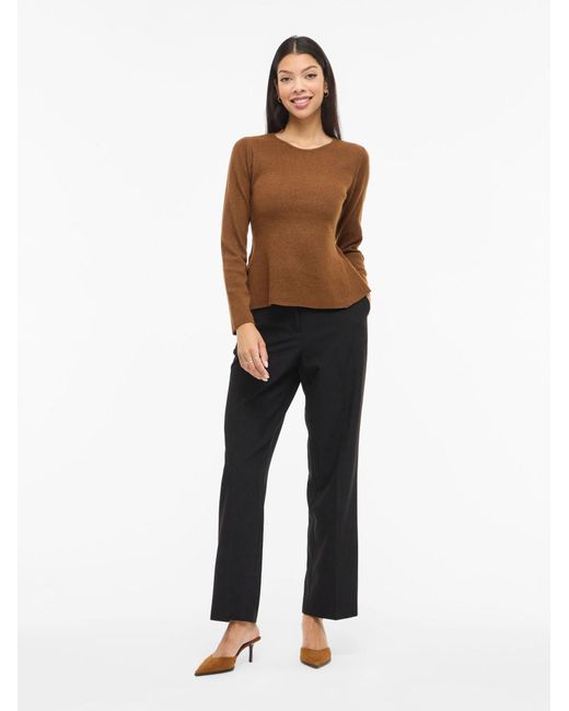 Vila Brown Pullover Vimable