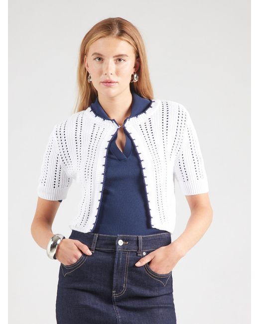 Benetton Blue Strickjacke