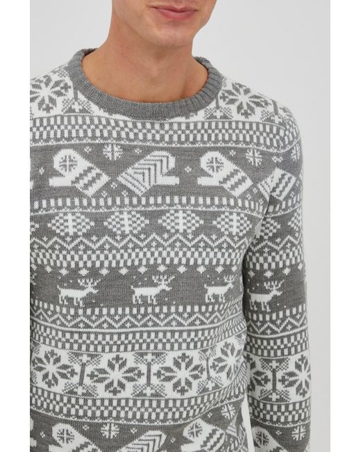 11 Project Strickpullover uwe in Gray für Herren