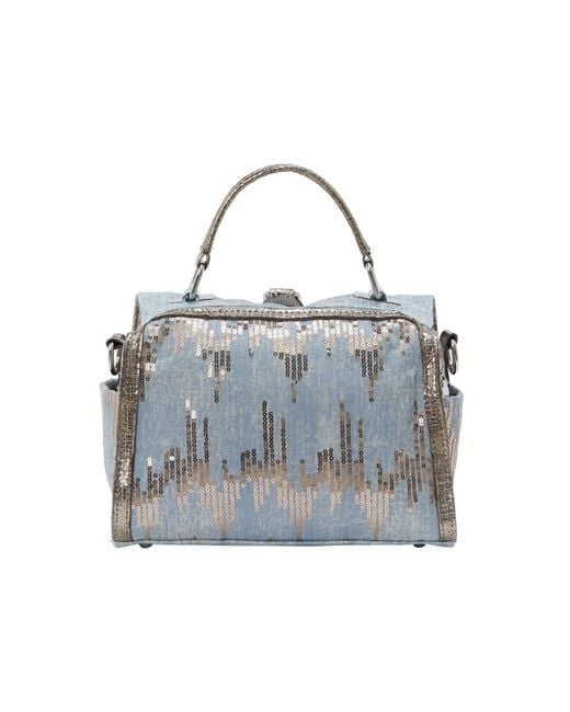 faina Blue Handtasche