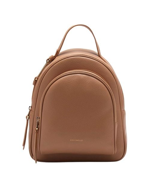 Coccinelle Brown Rucksack Malory