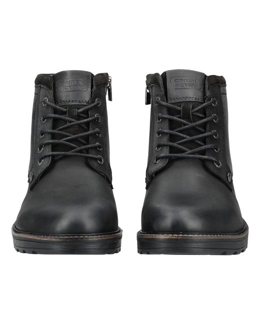 Camel Active Schnürboots Flow in Black für Herren