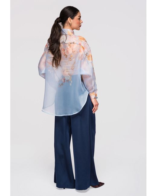 Ombre Blue Bluse Sh-E0028