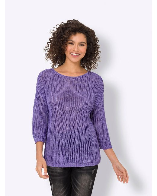 heine Purple Pullover