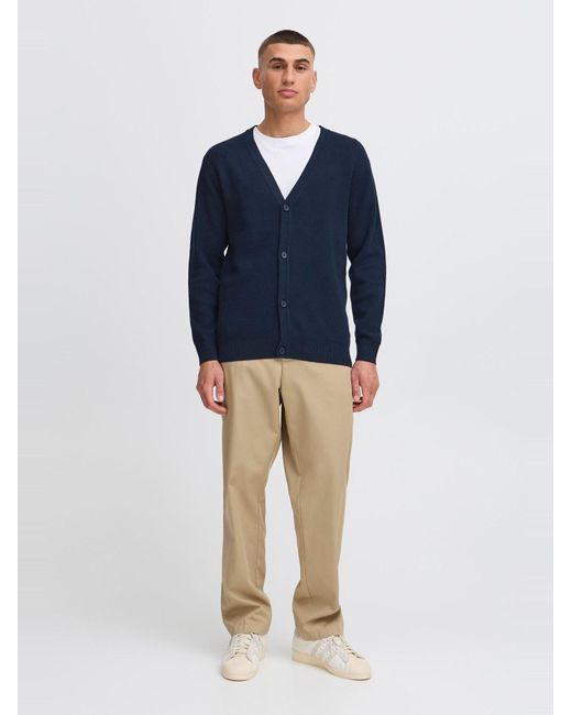 Solid Strickjacke Finto in Blue für Herren