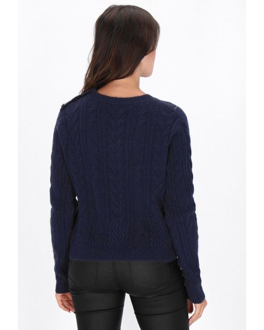 faina Blue Pullover