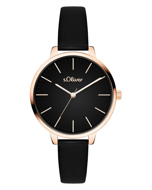 S.oliver Black Analoguhr