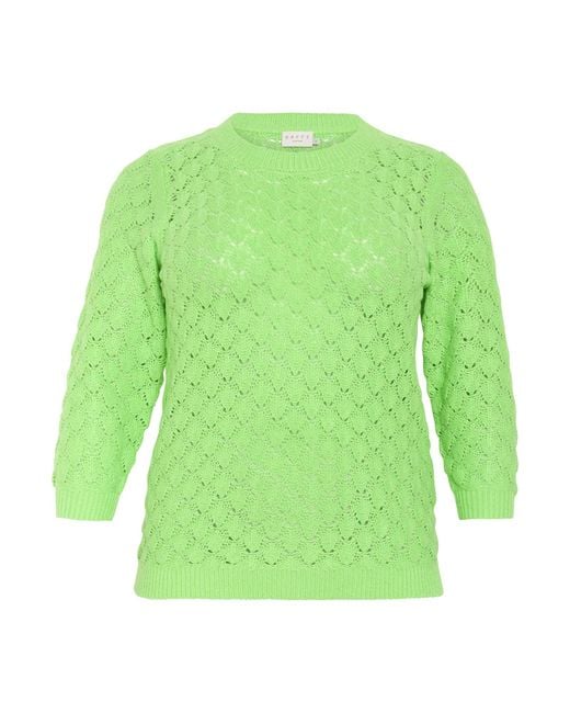 Kaffe Green Pullover Kcmani