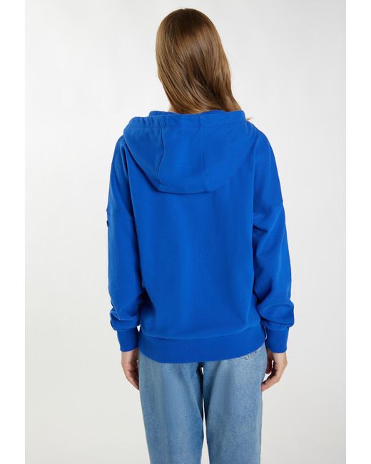 DreiMaster Maritim Blue Sweatjacke 'Kilata'