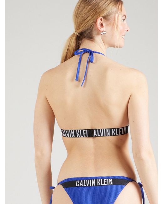 Calvin Klein Blue Bikinitops