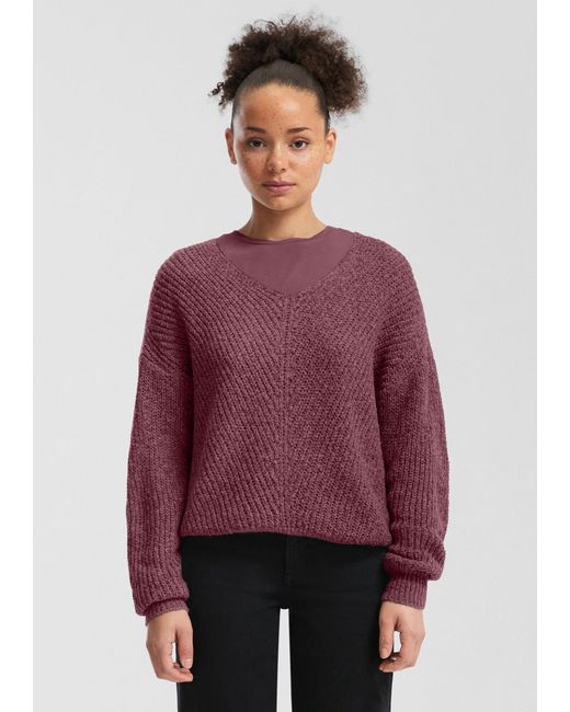 QS Purple Pullover
