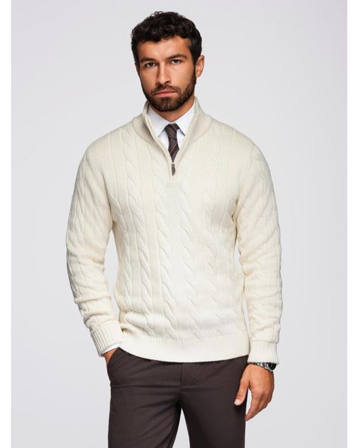 Ombre Pullover in White für Herren