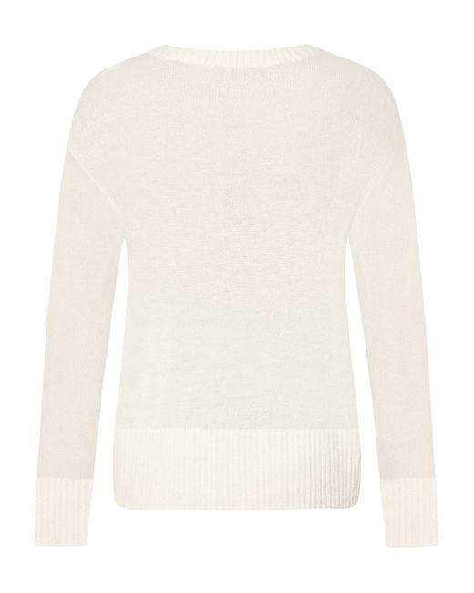 Zero White Pullover