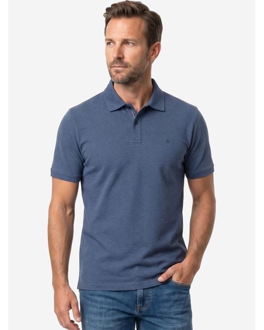 CASA MODA Shirt Basic in Blue für Herren