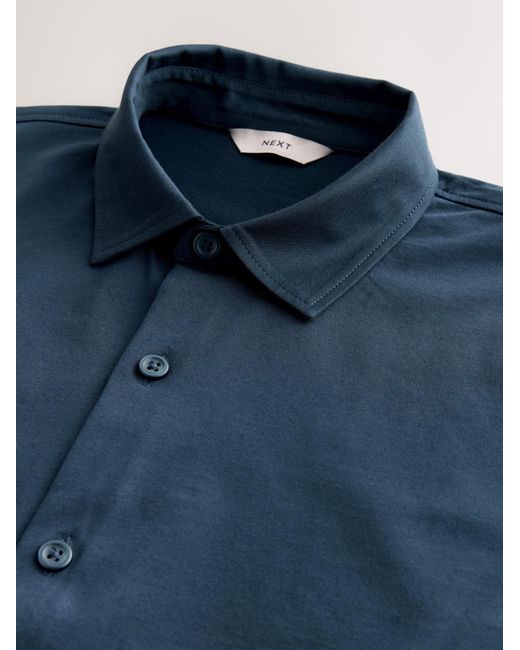 Next Hemd Supima in Blue für Herren
