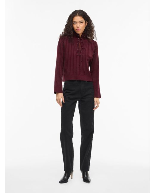 Vila Red Pullover Gina