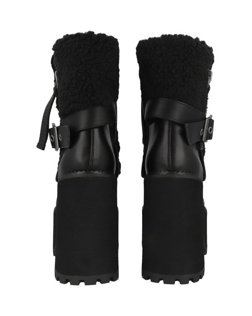 Buffalo Black Boots Killah Fold