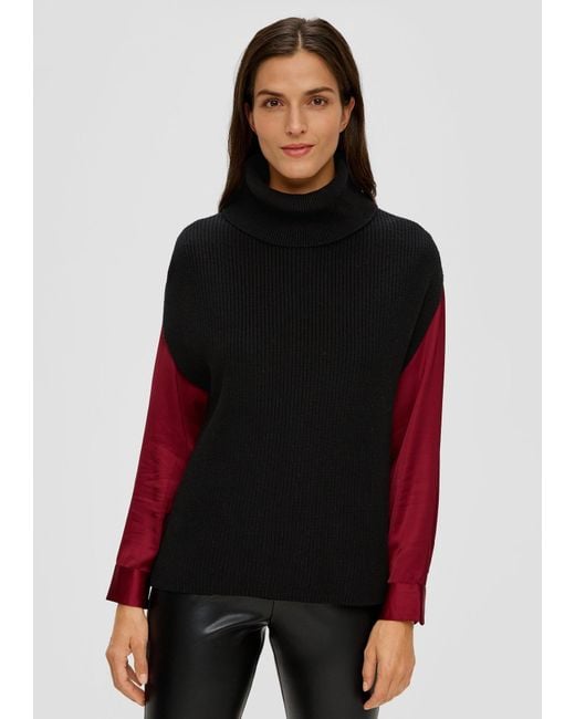 S.oliver Black Pullover