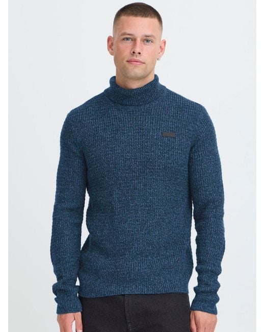 Blend Rollkragenpullover in Blue für Herren