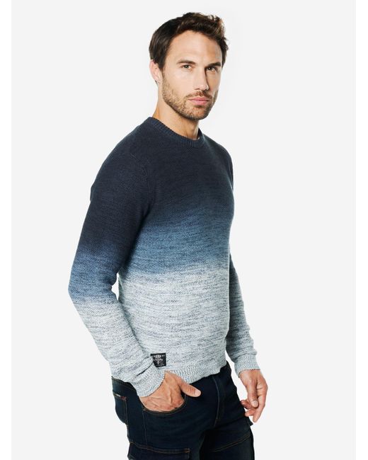 Koröshi Pullover in Blue für Herren