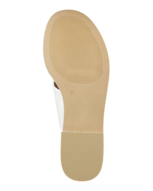 Caprice White Pantolette