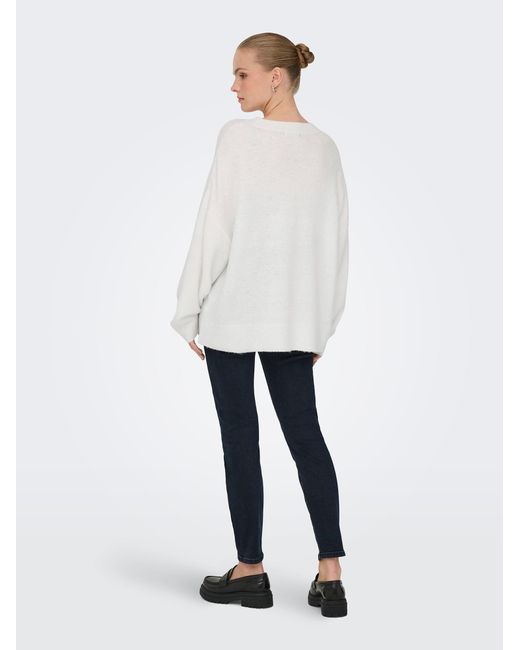 Jdy White Pullover