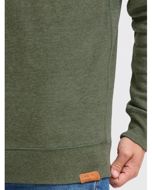 Solid Sweatshirt Trip in Green für Herren