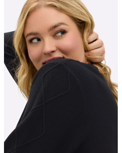 Sheego Black Pullover