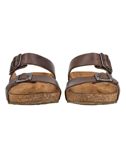 Haflinger Brown Pantolette