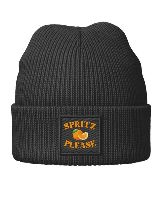 Neverless Mütze Spritz Please in Black für Herren