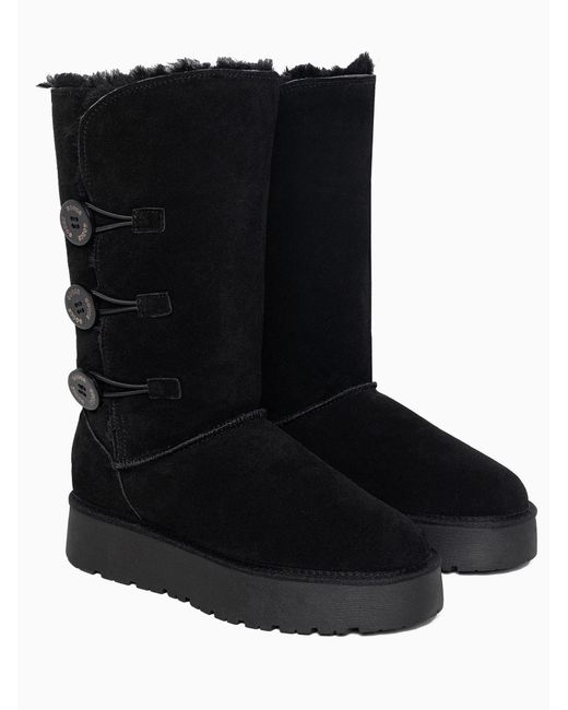Gooce Black Boots Cornice