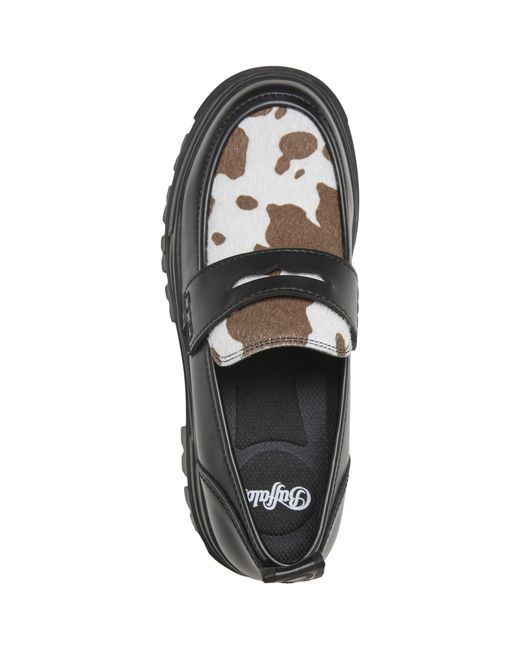 Buffalo Black Slipper Aspha