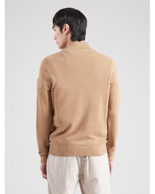 Bugatti Pullover in Natural für Herren