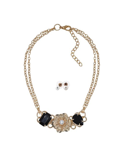 Steuer Metallic Schmuckset