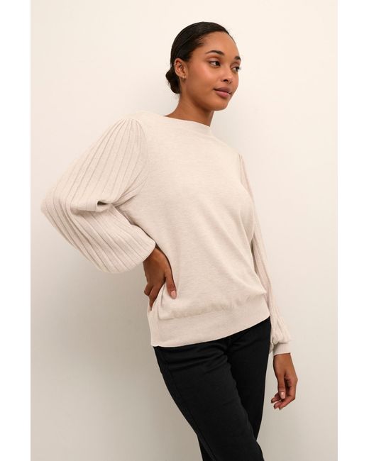 Kaffe Natural Pullover Kalone