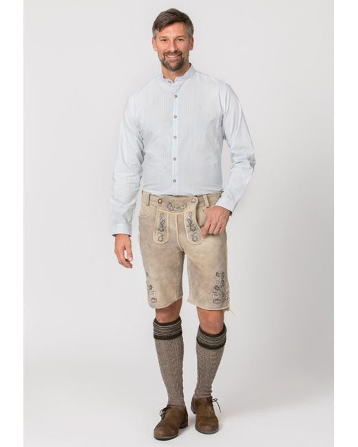 Stockerpoint Trachtenhemd in White für Herren