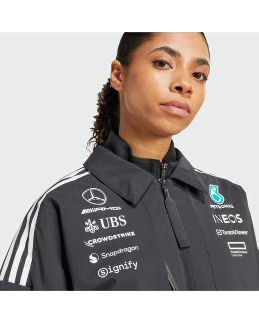 Adidas Originals Black Sportjacke Mercedes