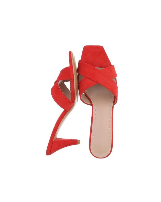 Ital-Design Red Pantolette