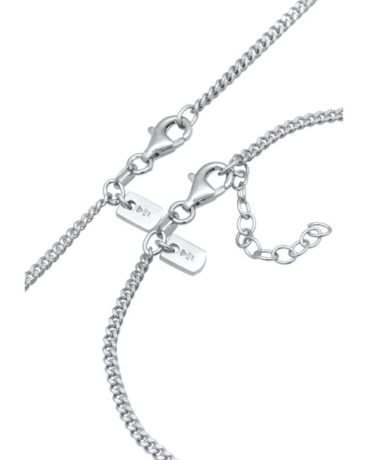 Kuzzoi Schmuckset in Metallic für Herren
