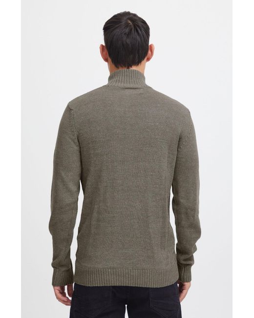 Solid Pullover Tommy in Gray für Herren