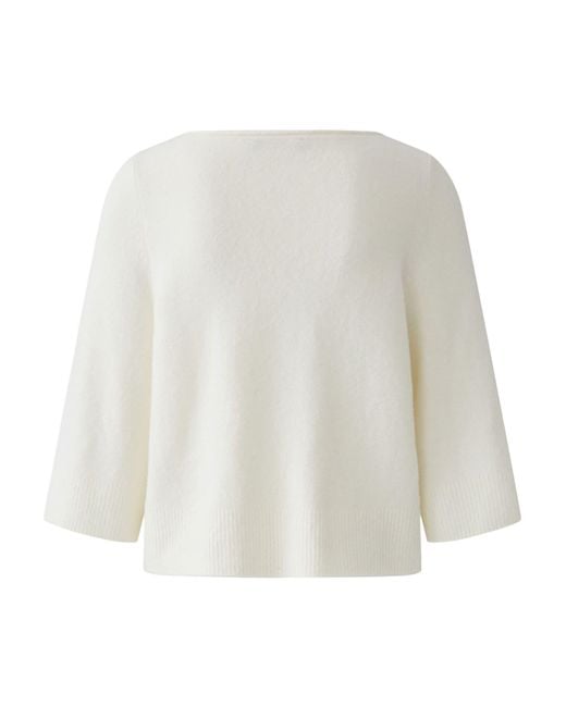 Ouí White Pullover
