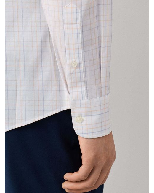 Hackett Hemd Check in White für Herren