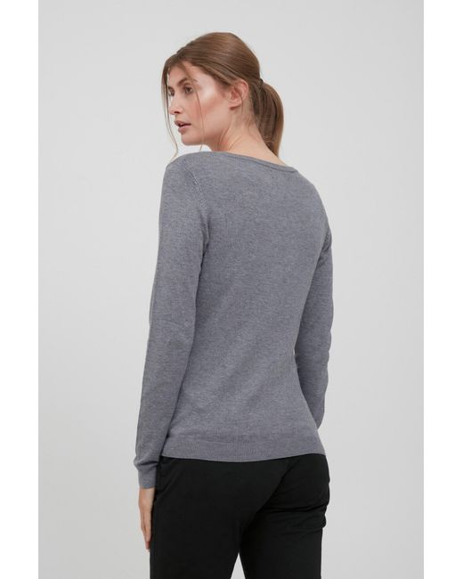 Oxmo Gray Pullover Edda