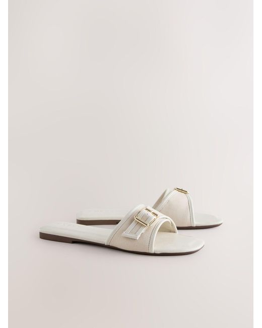 Next White Pantolette